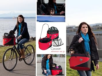 Cocoon XL Bicycle Basket on Britch Rack for Front or Rear Connection