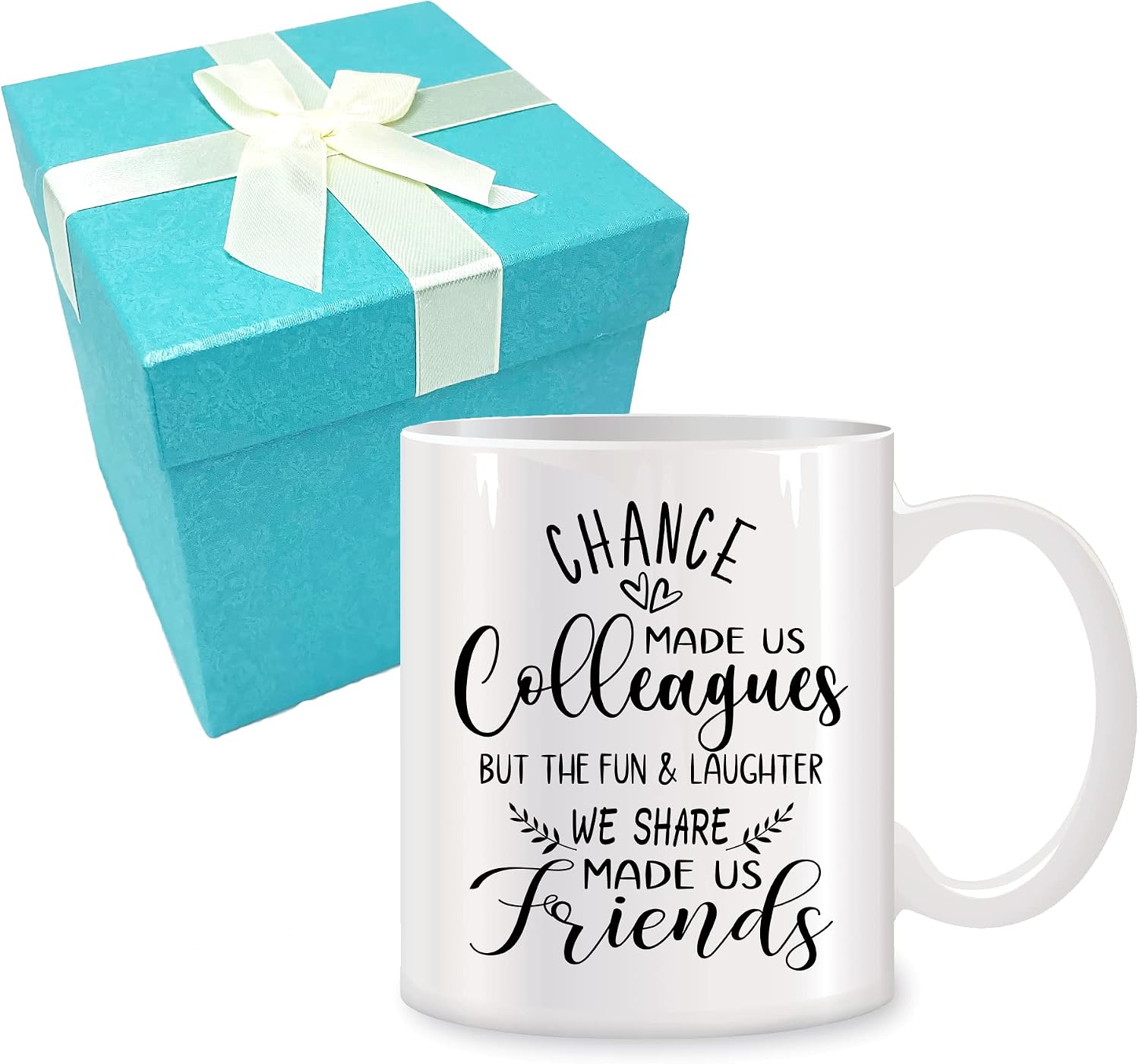 MAGEDON Chance Made Us Colleagues Mug, Coworker Gifts for Women and Men, Birthday, Christmas, Retirement