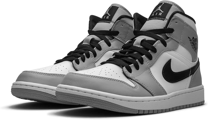 Air Jordan 1 Mid Light Smoke Grey Gris : Amazon.it: Scarpe e borse