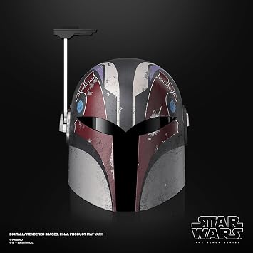 STAR WARS The Black Series Sabine Wren Premium Electronic Helmet with Advanced LED Effects, Ages 14 and Up
