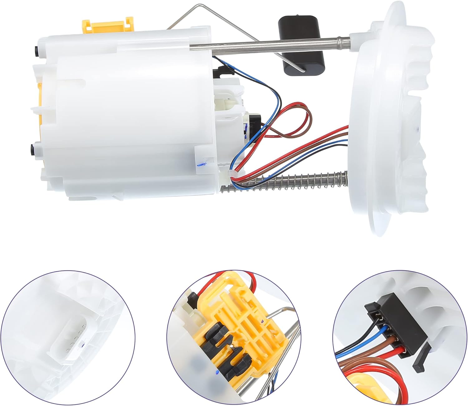 ACROPIX Electric Fuel Pump Replacement Module Assembly Fit for Dodge Challenger 3.6L 6.1L 6.4L 5.7L 2011-2015 No.5136022AE - Pack of 2