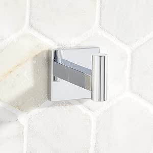 Signature Hardware 448352 Hibiscus Single Robe Hook - Chrome