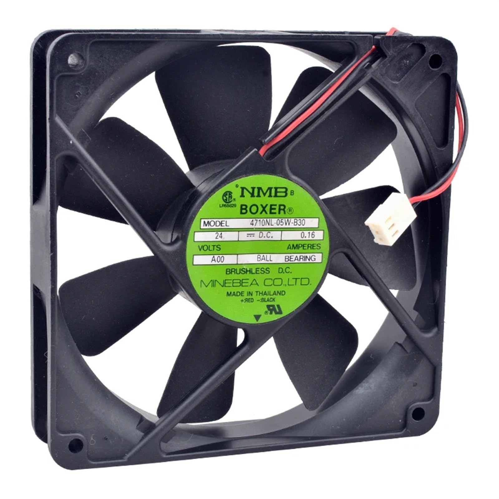 4710NL-05W-B30 Ventola da 12 cm 120 mm 120x120x25 mm DC24V 0,16 A Doppio cuscinetto a sfere Ventola di raffreddamento silenziosa for inverter