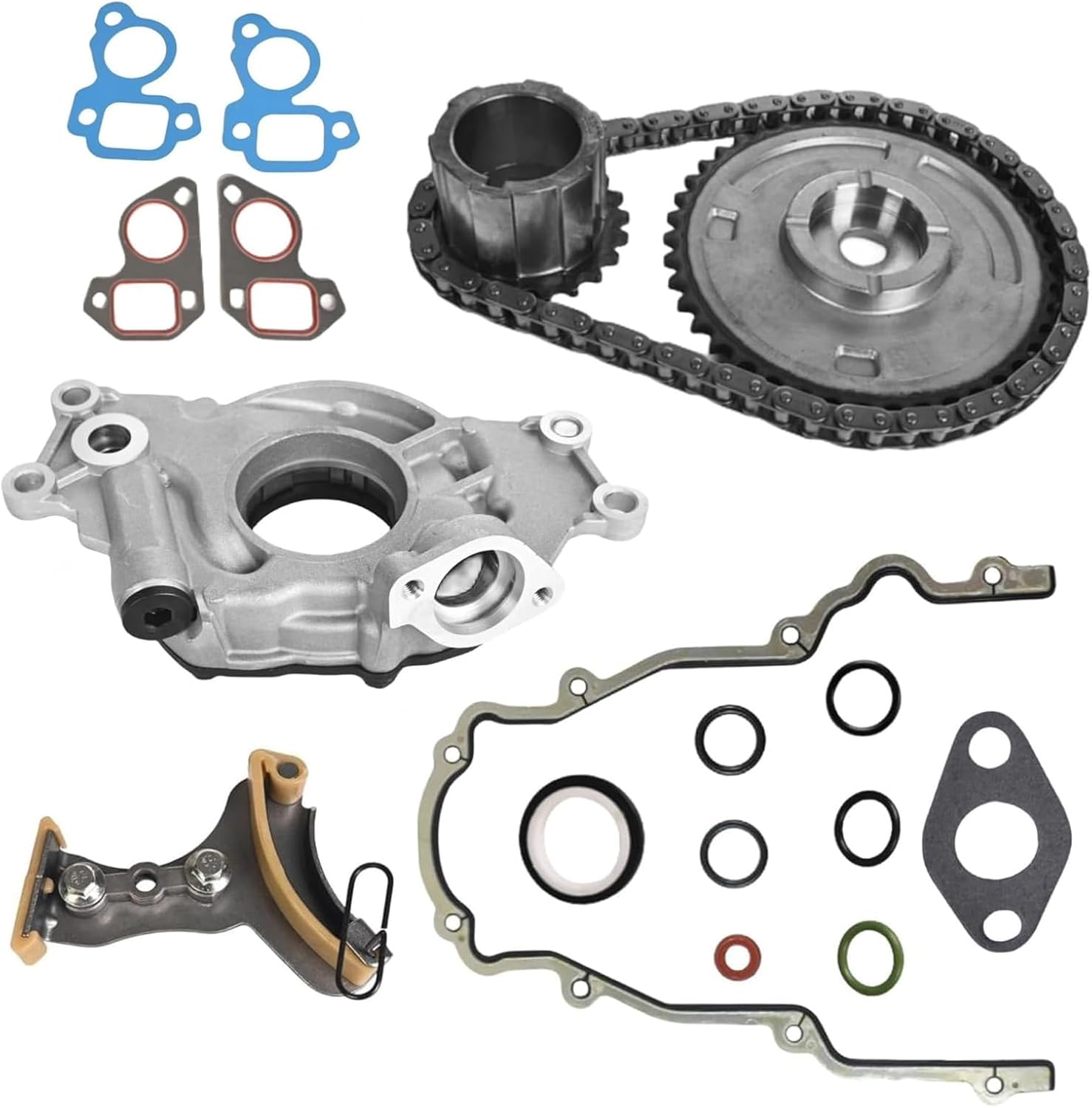Complete Engine Repair Kits for G4KJ 2.4L Engine-Compatible with for Hyundai Tucson Sonata Santa Fe and Kia Sorento, Crankshaft 23111-2G200, 23111-2G230, Connecting Rods 23510-2G500,23510-2G540