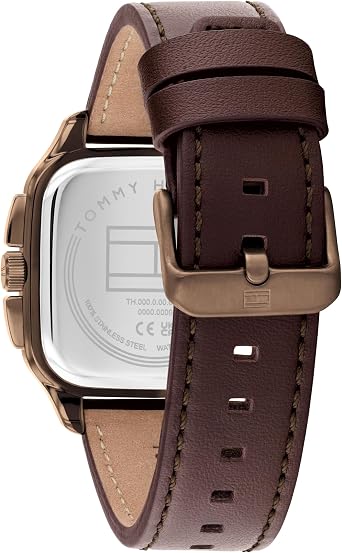 Tommy Hilfiger Analogue Multifunction Quartz Watch for Men - Available with Stainless Steel or Leather Bracelet