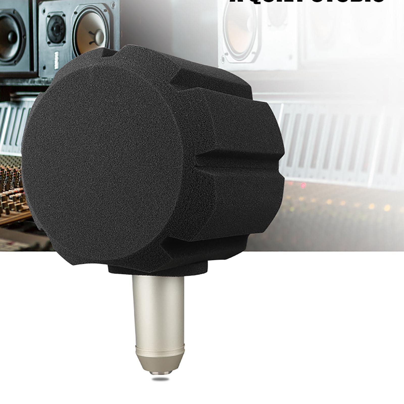 Gąbka akustyczna z ekranem mikrofonowym do studia radiowego Outdoor Performance Mic gąbka + uchwyt