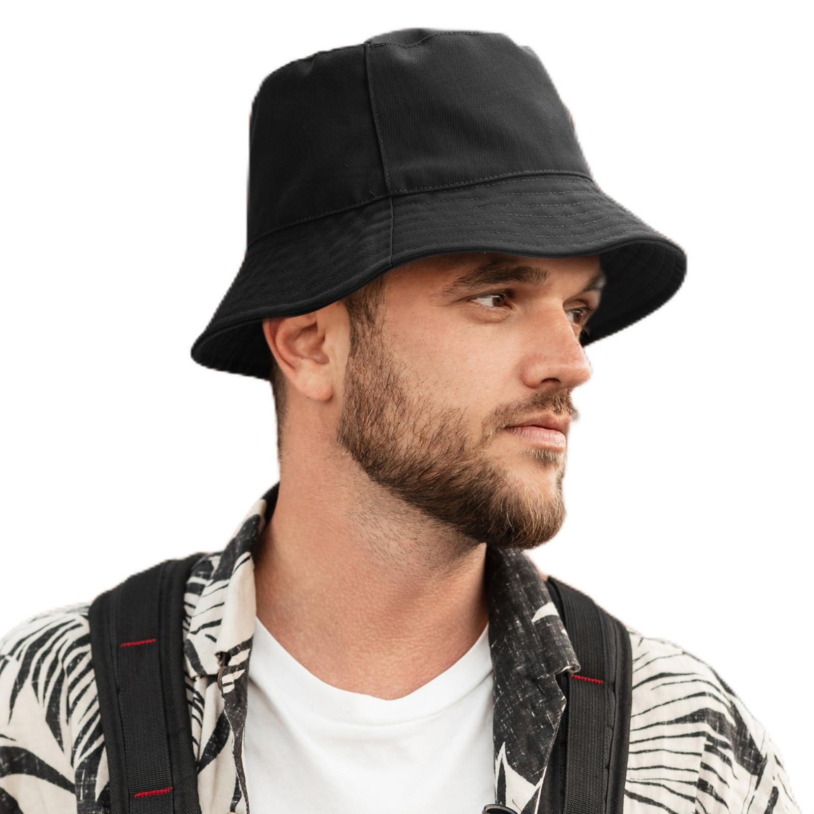 Funny Duck Bucket Hat Fisherman Hat Beach Travel Sun Hat Outdoor Cap for Unisex Men Women