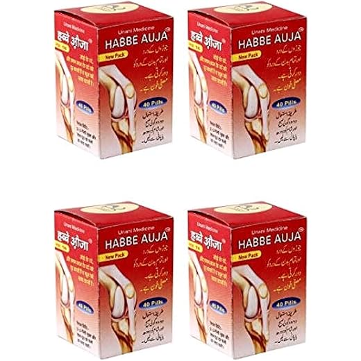 Unani Auja Pills 40 Pack - 4pcs