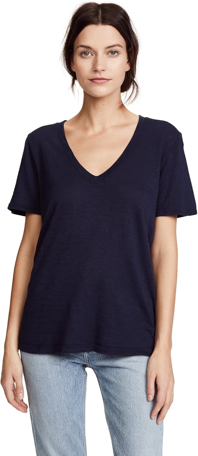 Splendid Women's Cotton Modal Slub V Tee