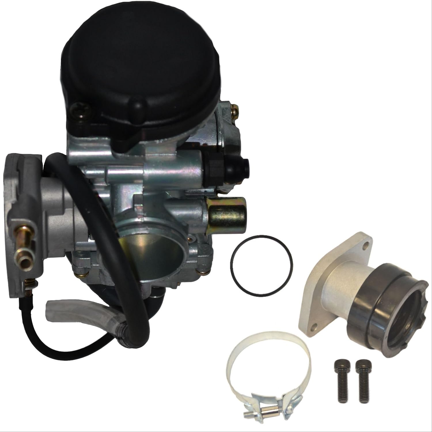 Intake Manifold Carb Boot For 2005-2009 Yamaha Bruin 250 YFM250 ATV - Replaces 1P0-13586-00-00 9 thumbnail image