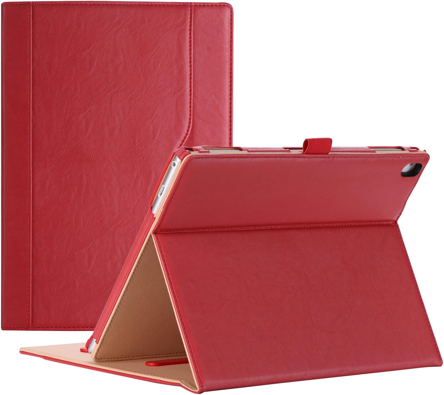 ProCase for Lenovo Tab 4 10 Plus Case - Stand Folio Case Protective Cover for Lenovo Tab 4 10.1" Plus Android Tablet 2017 Release ZA2T0000US -Red