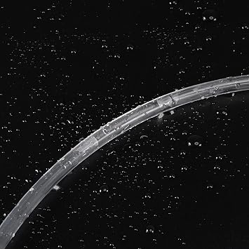 TOP-VIGOR 2mm x 3mm PVC Clear Vinyl Tubing, 5M Food Grade Plastic Hose