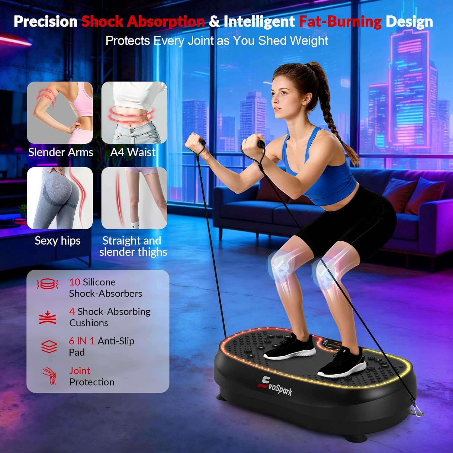Vibration Plate Exercise Machine
