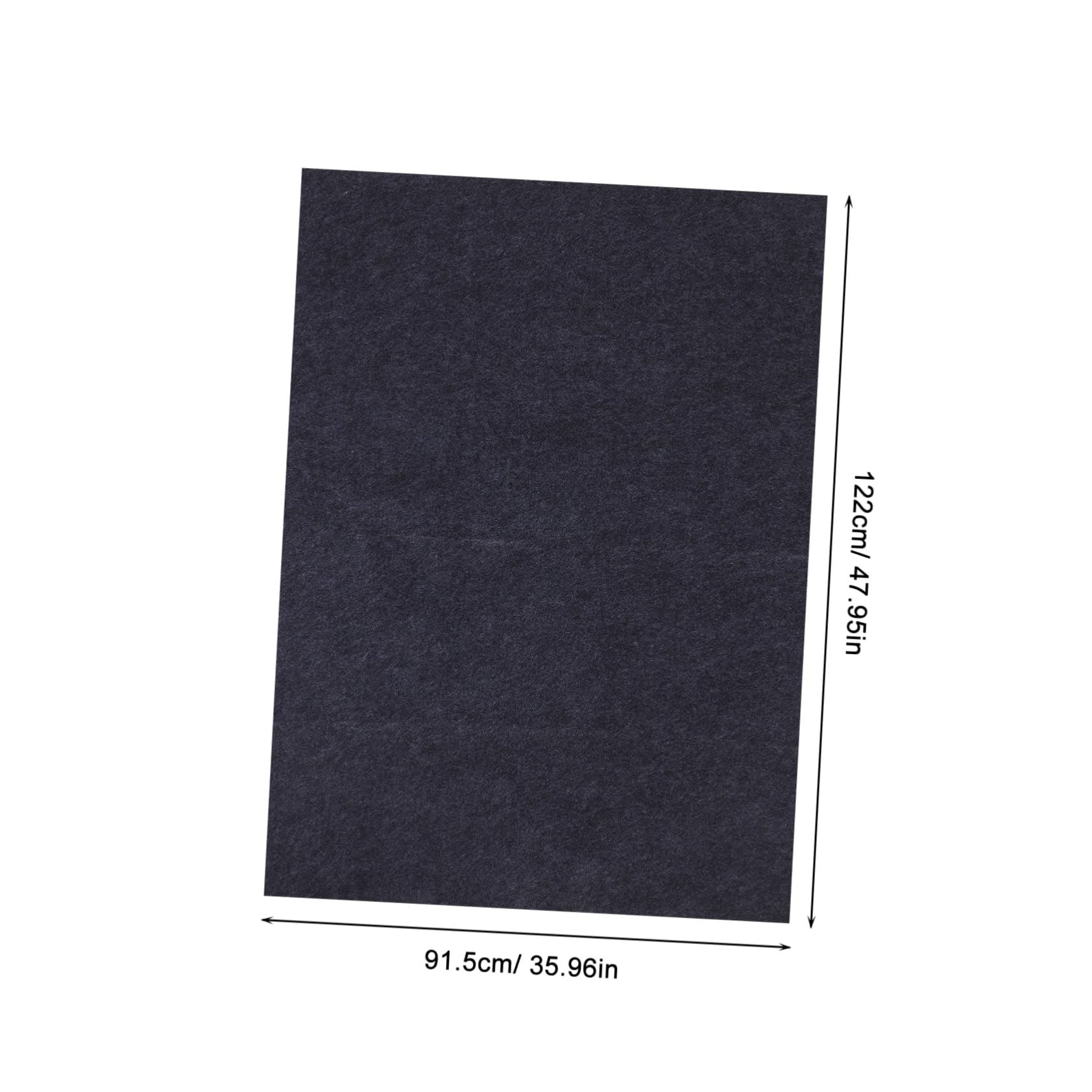 Vaguelly Ölauffangmatte für Garage Rückseite 91,5x122cm Filzbasierte Boden Schutzmatte für Werkstatt und Autopflege