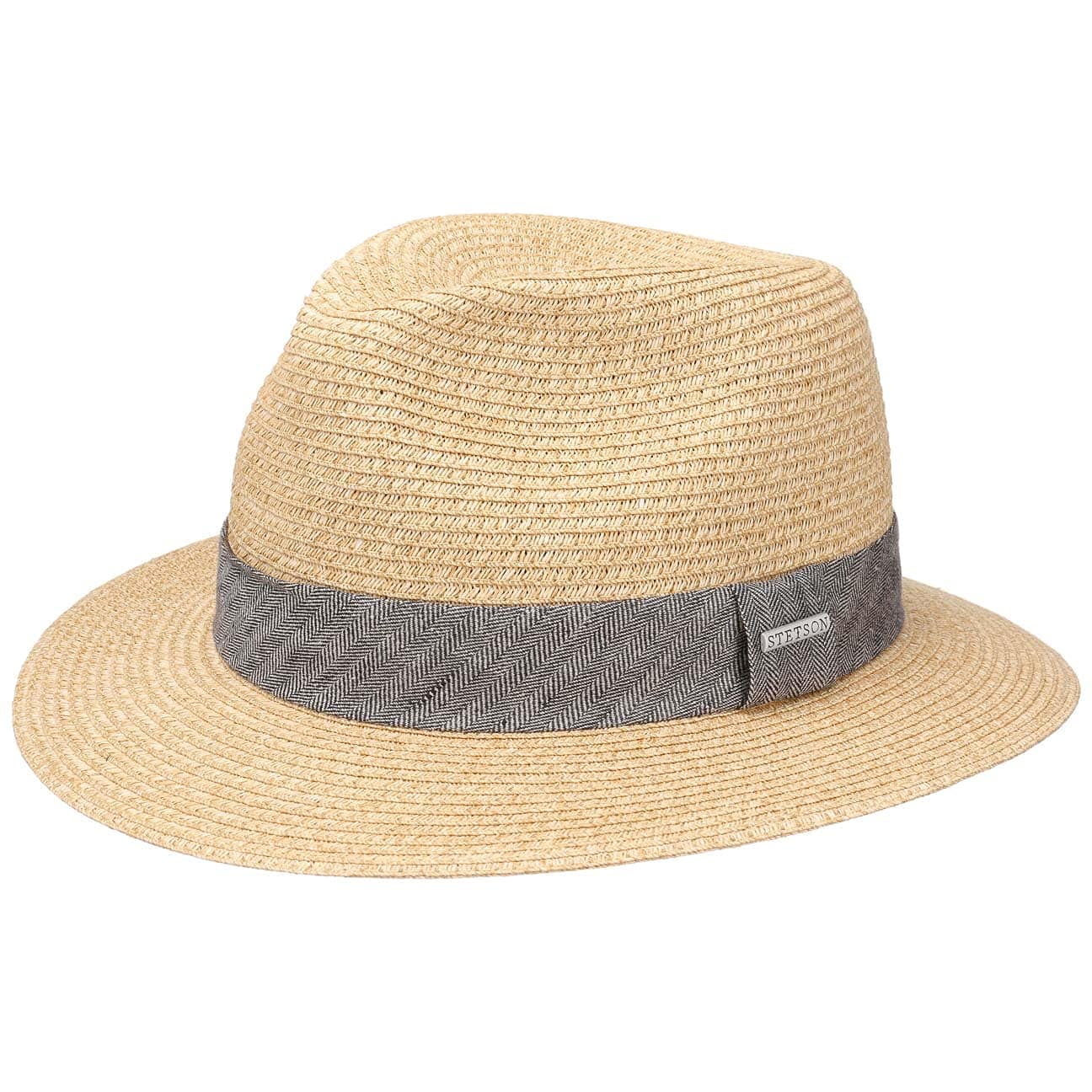 Stetson Sombrero de Paja Nark Toyo Mujer/Hombre - Verano Playa Sol con Banda Grosgrain Primavera/Verano
