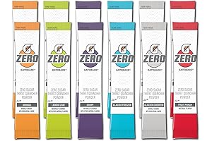 Gatorade G Zero Powder - Electrolytes Powder Packets Variety - 12 Pack