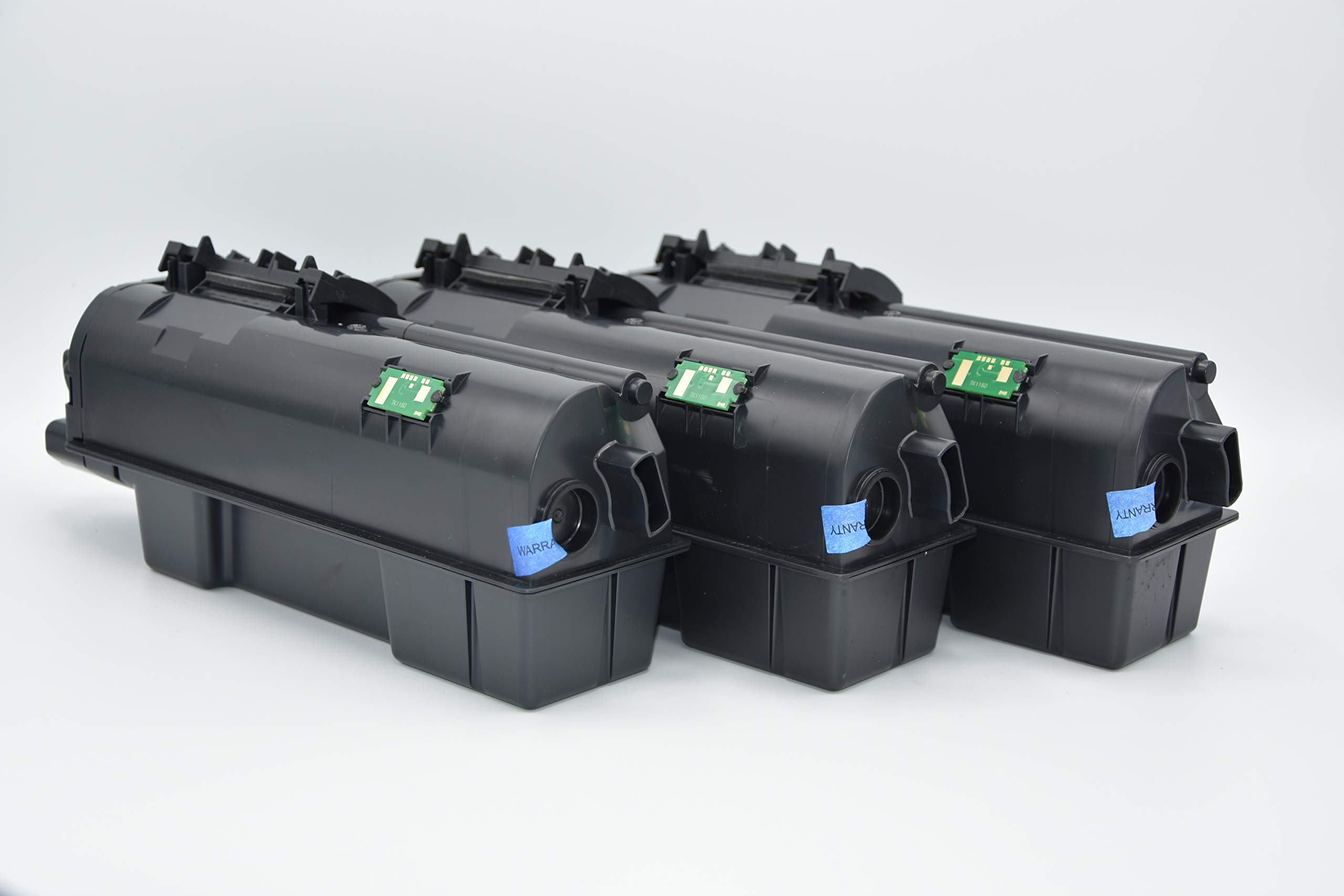 duston 3x toner nero TK1160, TK-1160 compatibile con Kyocera ECOSYS P2040dn P2040dw