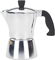 Vista 7 de GoodCook Koffe - Cafetera de aluminio para 12 tazas, color plateado