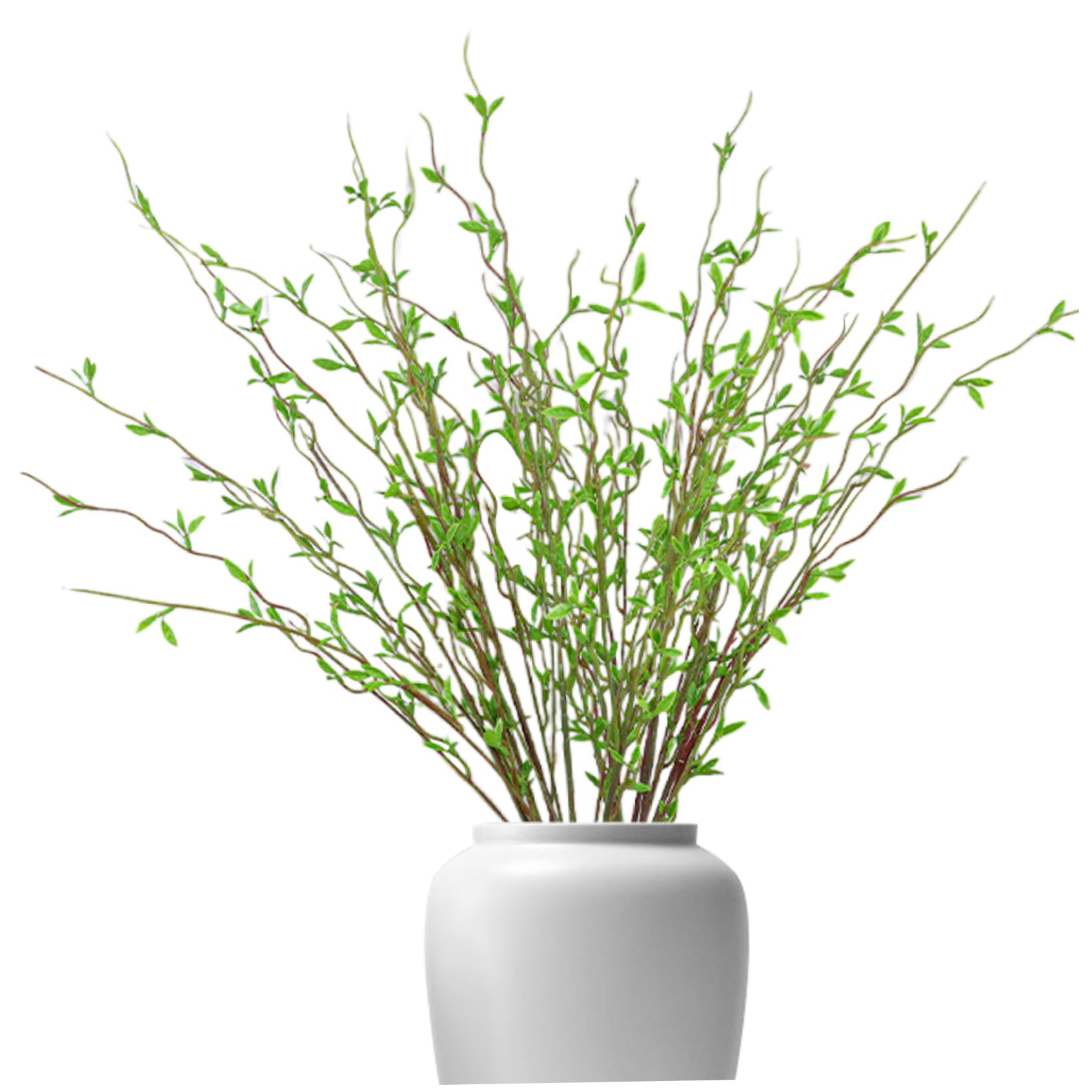 Saule artificiel grand format pour combler un grand vase sans entretien de plantes