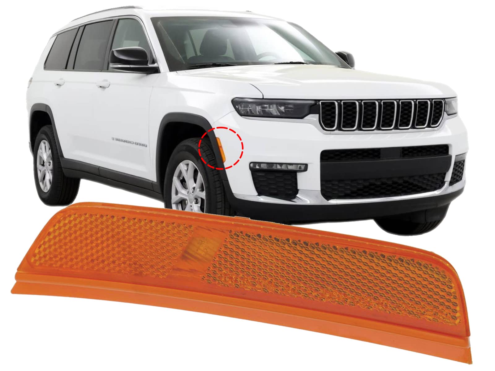 Amazon.com: Auto Parts Avenue APA Replacement Front Side Marker 