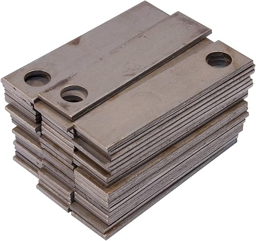 Stens 373-173 Rake Teeth, Replaces Bluebird: 5001, 539005001, 4 Length x 1 Width x 0.122 Thickness, Straight (Pack of 52) Black | OEM replacement, replaces Billy Goat 350100 Bluebird 5001, for outdoor power equipment, 4
