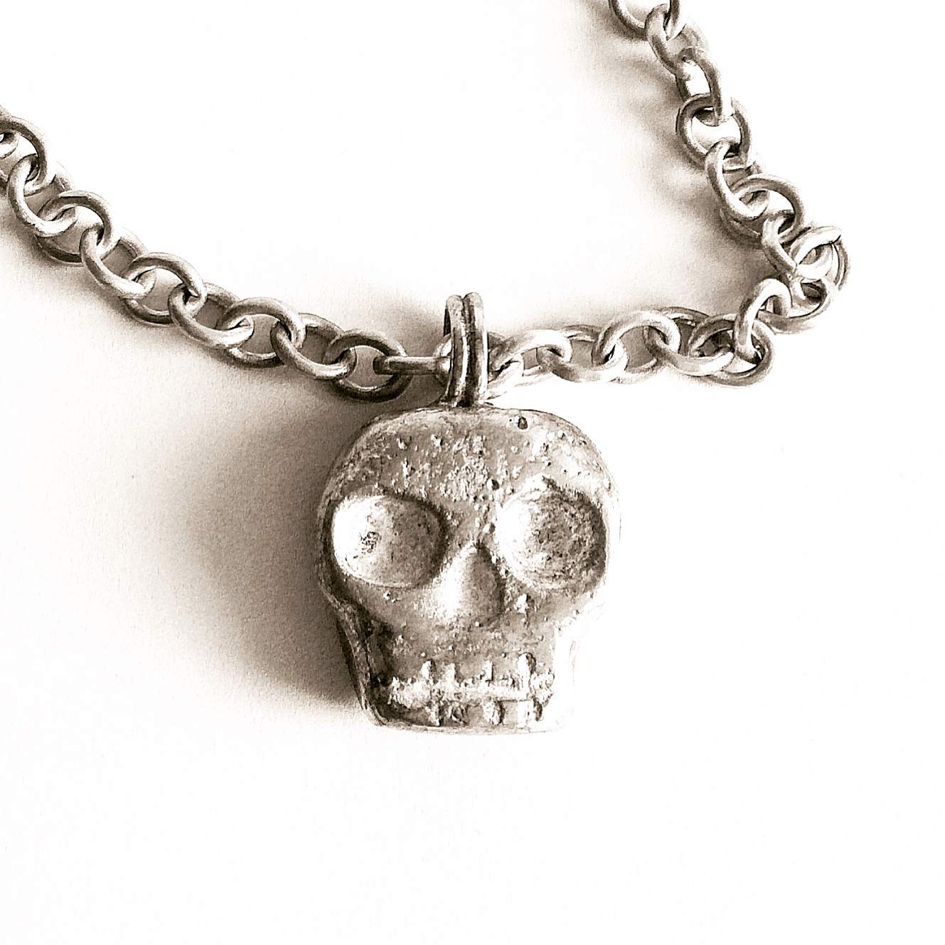 Mens \u0026 Womens Sterling Silver Skull 