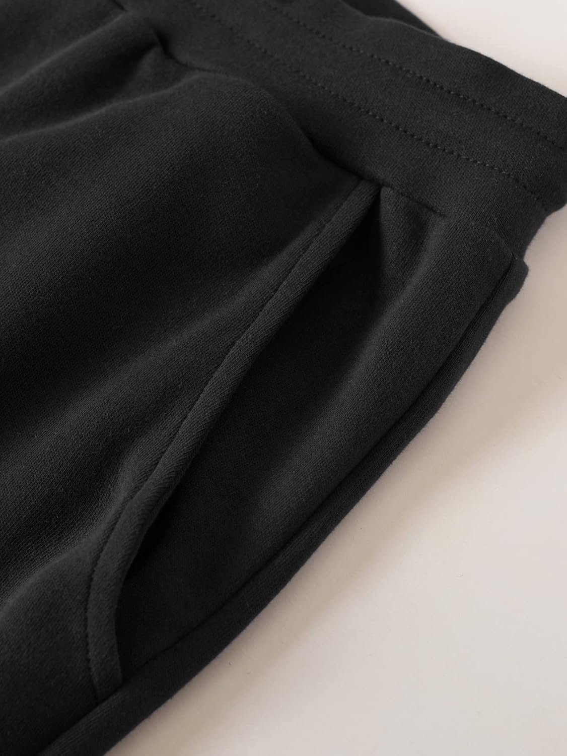 Weintee Women's Plus Size Cotton Knit Pants with Pockets - Image 6