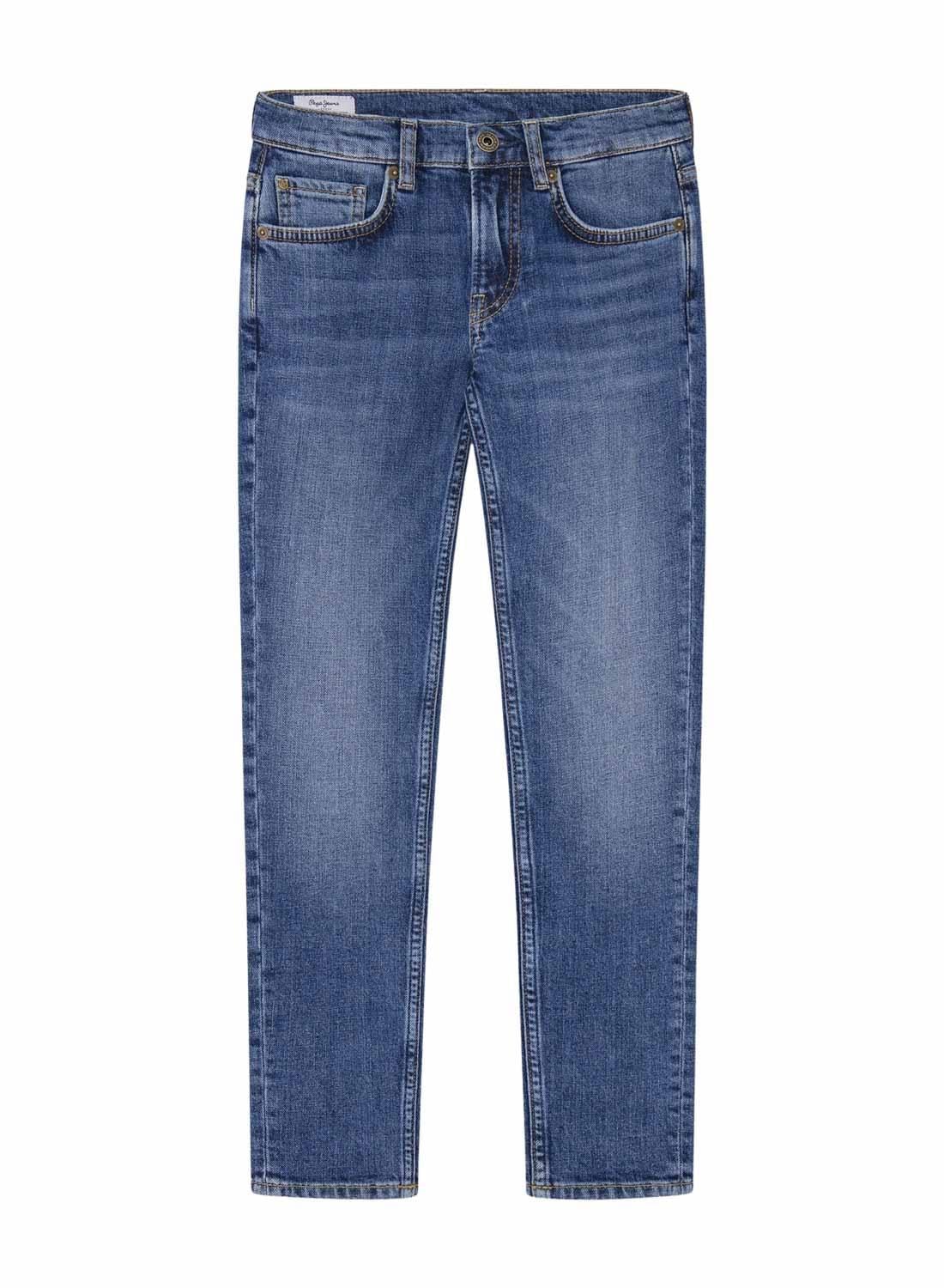 Pepe Jeans Dżinsy chłopięce, Niebieski (Denim-ht7), 10 lat
