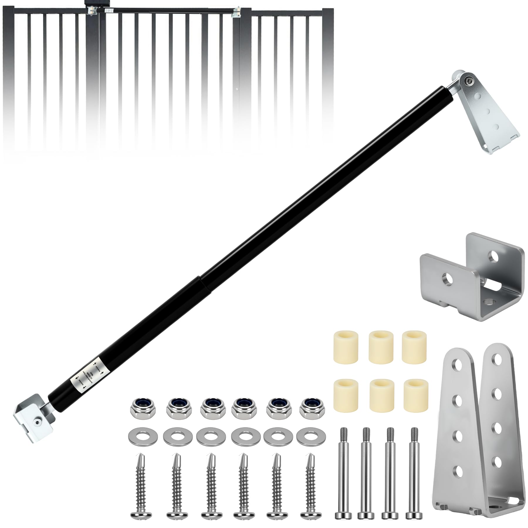 New TB600 Hydraulic Gate Closer, Adjustable Closing Speed, Rust-Resistant