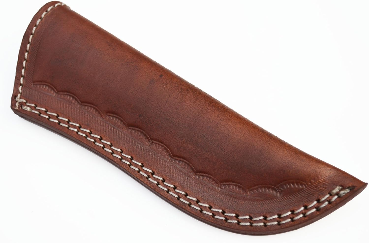 Large Brown Leather Sheath for Fixed Blade Knife Fits up to 6in Blade Knives Hunting Skinning Blanks