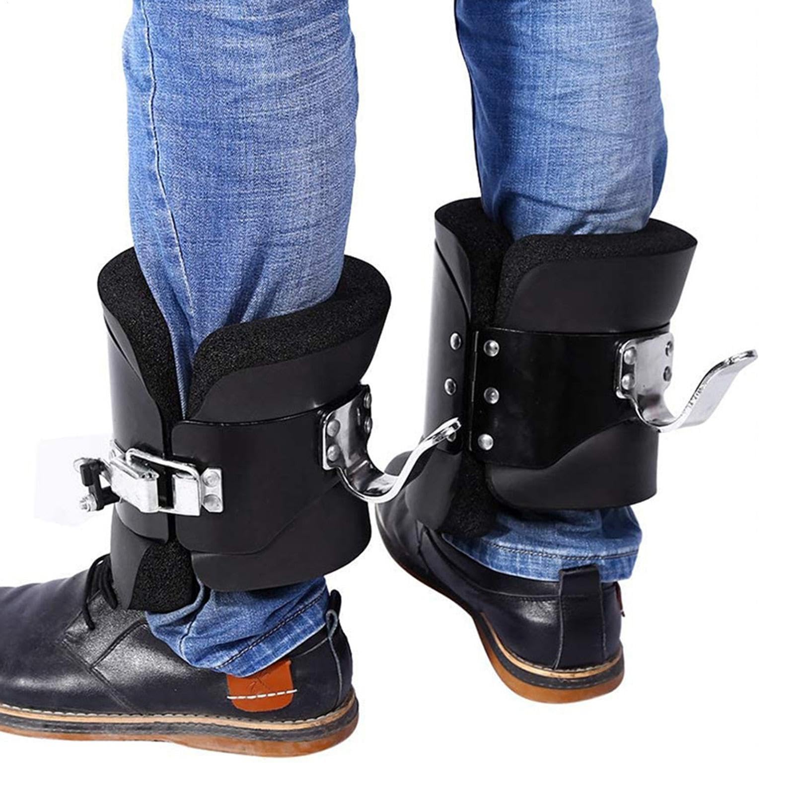 Botas colgantes para dominadas - Botas para colgar con inversión, botas de inversión para entrenamiento por gravedad | Botas de aumento de altura invertida, botas de gravedad para ejercicios de alivio