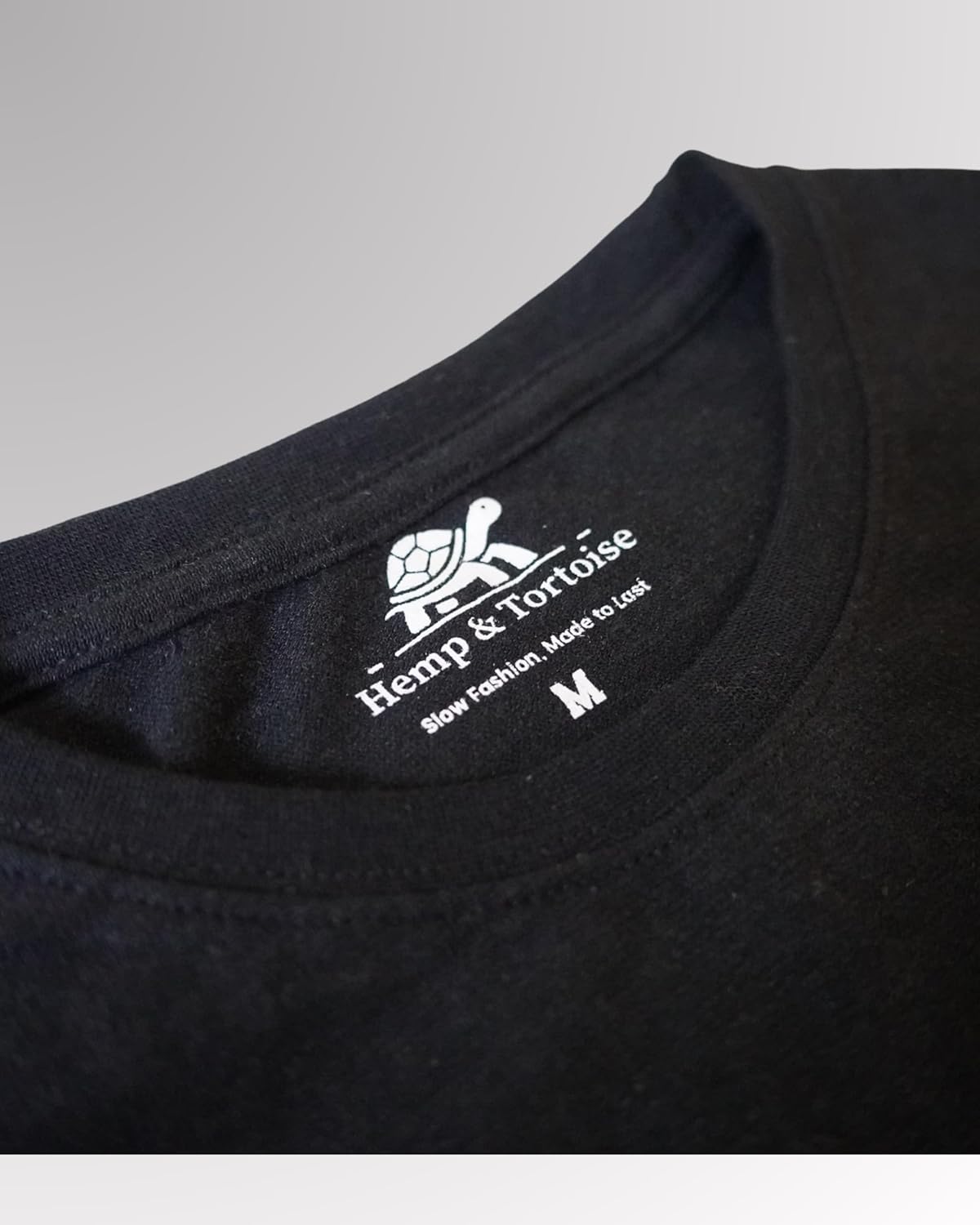 Hemp & Tortoise™ Men's Hemp T-Shirt – Soft, Durable & Eco-Friendly – 55% Hemp, 45% Organic Cotton – Breathable & Long-Lasting - Image 5