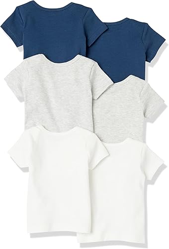 Miniatura 2 de Tienda Essentials Unisex Babies' Lap-Shoulder Tee, Pack of 6