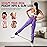 Ayombo Ankle Resistance Bands with Cuffs, Ankle Weights Exercise Bands for Working Out, Recoils and Glutes Workout Equipment, Leg Resistance Bands Set with Ankle Strap for Women & Men Home Gym Fitness