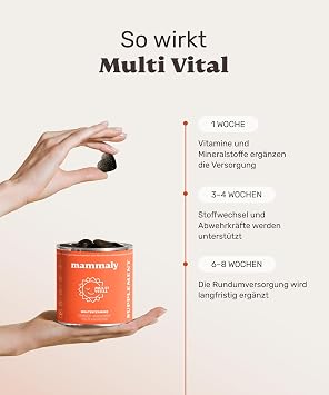 mammaly Multi Vital Multivitamin Complex with Lamb and Brewer's Yeast (up to 60 Days)