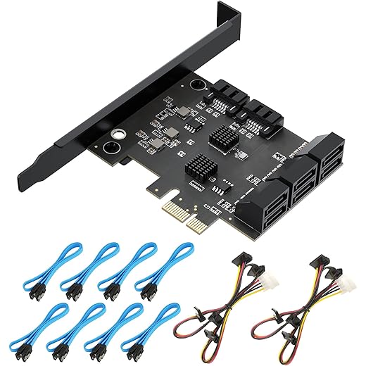 ACASIS PCIe SATA Card 80TB