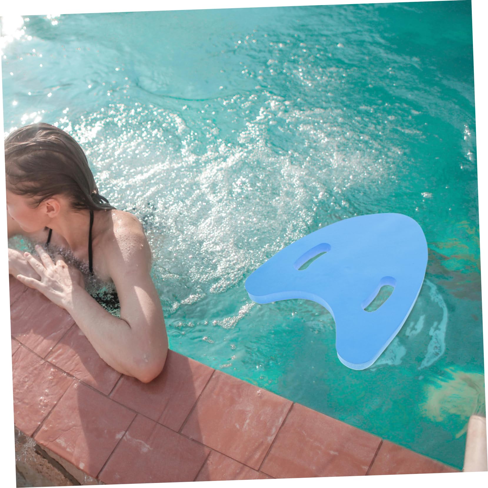 VANZACK 1 Paar Schwimmbretter – EVA-Kickboard Mit Handgriffen, Rund, Blau – Ideal Für Anfänger & Training – Schwimmfähig, Leicht, Für Erwachsene & Kinder Im Pool Oder Strand VANZACK 1 Paar Schwimmbretter – EVA-Kickboard Mit Handgriffen, Rund, Blau – Ideal Für Anfänger & Training – Schwimmfähig, Leicht, Für Erwachsene & Kinder Im Pool Oder Strand