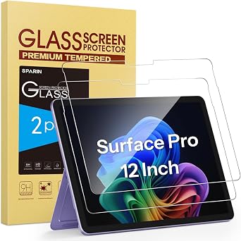 SPARIN Screen Protector for Microsoft Surface Pro 12 Inch 2025, 2 Pack
