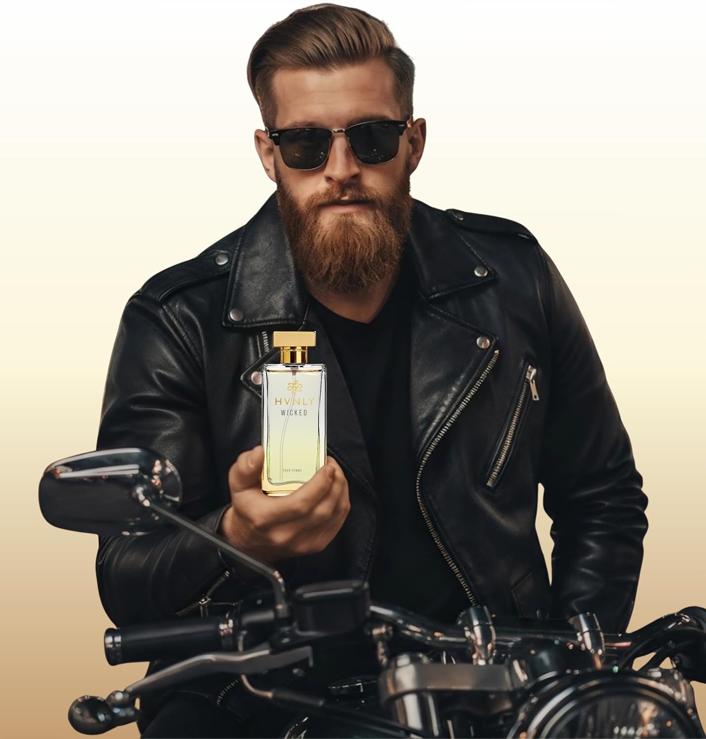 HVNLY Wicked Leathery EDP | Cologne For Men | An Ideal Gift | Premium, Strong & Long Lasting Fragrance | Dark Woods, Musk & Spices | Great for Night Out & Casual Wear |1.0 Fl. Oz - Image 2