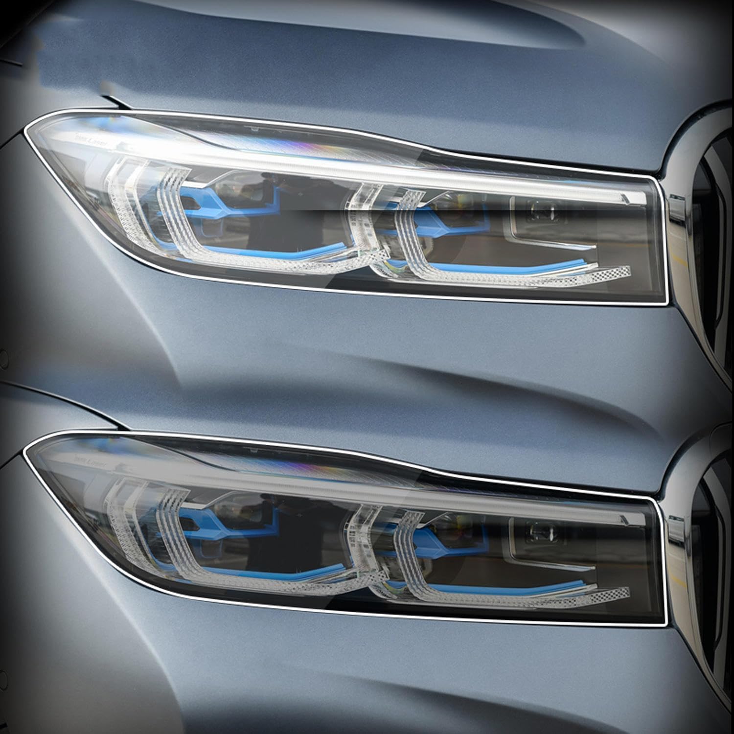 LAVIYE Car Exterior Headlight Anti-Scratch TPU Protective Film Anti-Scratch Repair Film，for BMW G11 Series 7 2019-2021