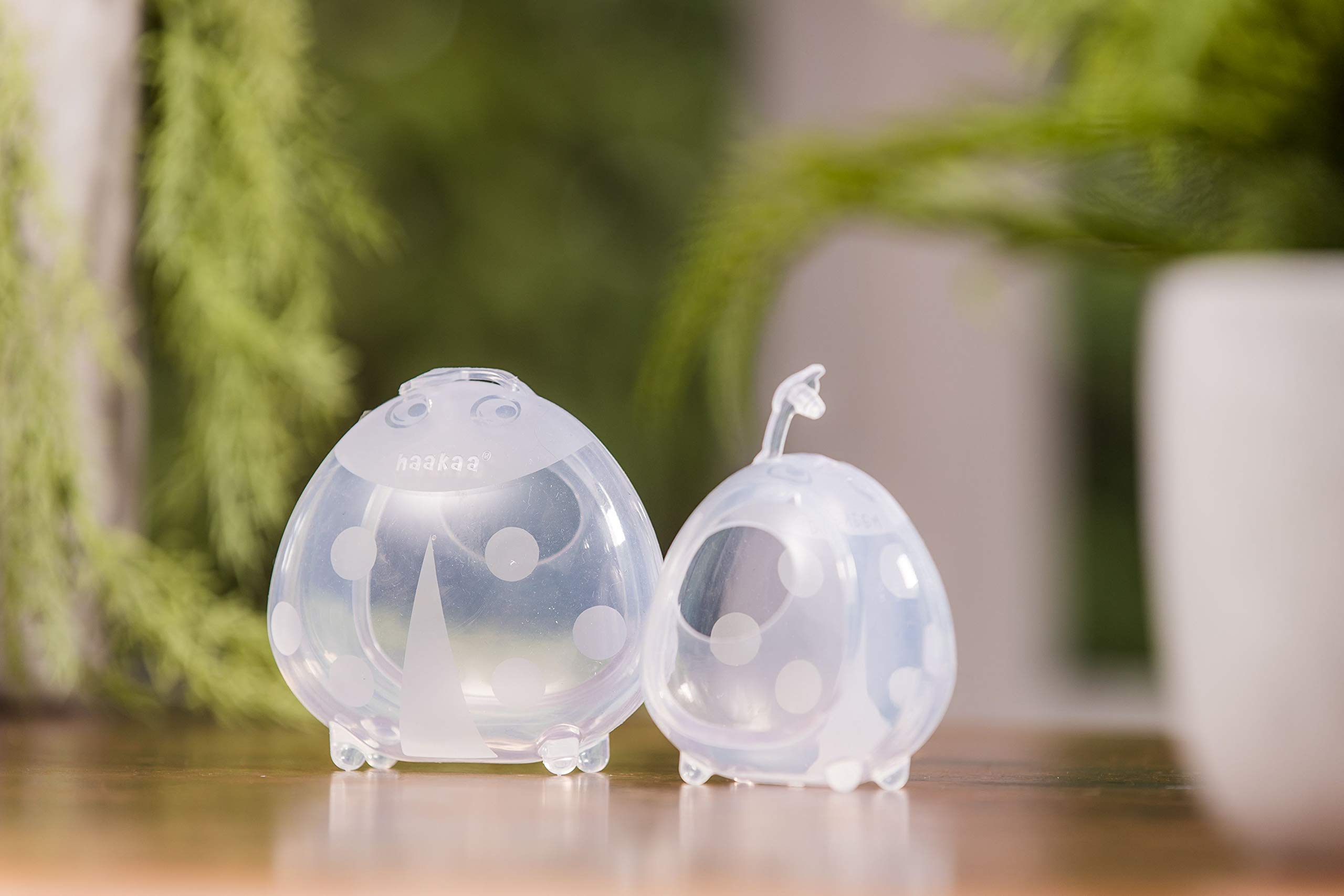 haakaa Ladybug Silicone Breast Milk Collector (2 oz, 1 pc) Breast