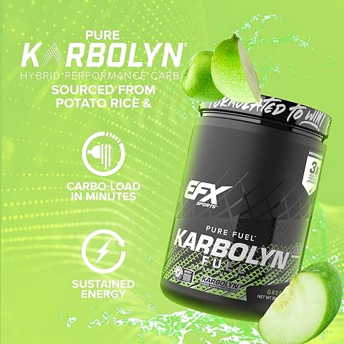 Miniatura 4 de EFX Sports Karbolyn Fuel  Polvo de carbohidratos de rápida absorción  Carga de carbohidratos, energía sostenida, recuperación rápida, sin