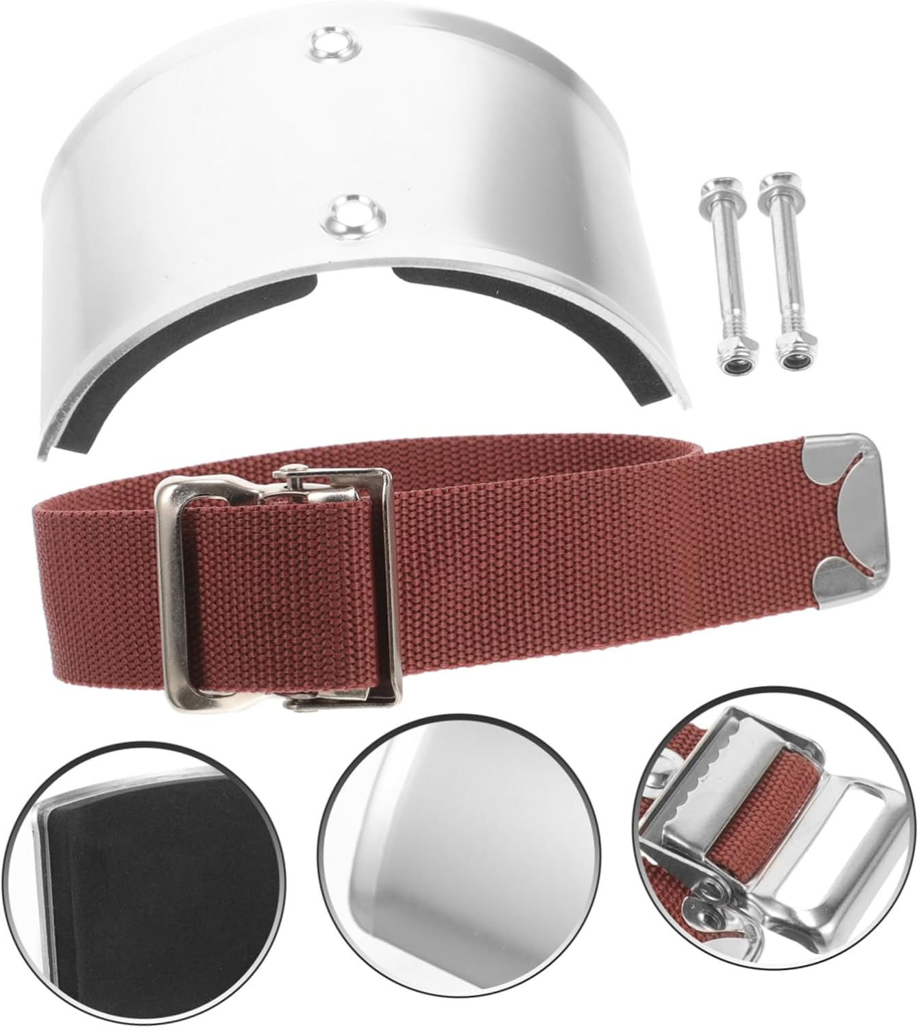1set Drywall Stilts Foot Band Strap Cuff Replacement Parts for Drywall Stilts Comfortable Fit for Different Leg