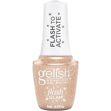 Gelish Mini Flash Glam Gel Polish Reflective Flash Glam, Multi-Dimensional Iridescent Shimmer, Soak-Off, Vegan & Cruelty-Free.