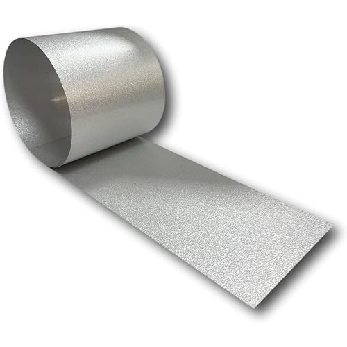 EAGLE 1: 26 Gauge General Use or Roofing Flashing Rolls - DIY or Contractors (Galvalume, 6 in x 10 FT)