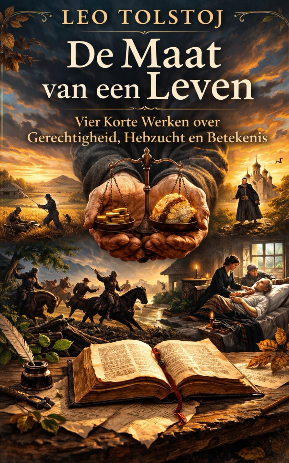 De maatstaf van een leven: Vier korte werken over rechtvaardigheid, hebzucht en betekenis