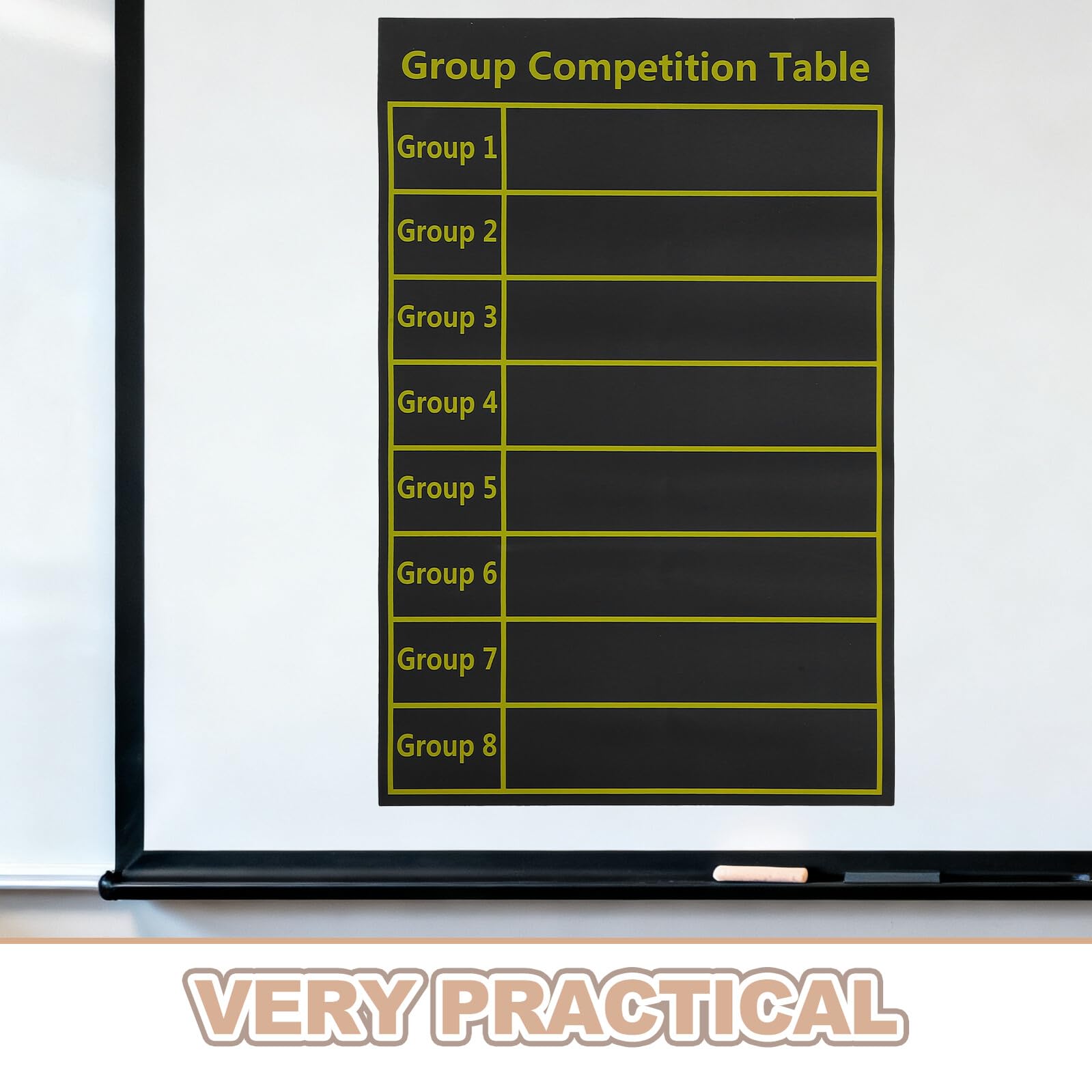HAPINARY Cuadro Magnético para Gestión de Grupos Pequeños Imanes Numéricos Deportivos, Tamaño 40×60 CM, Organizador Flexible para Profesores, Material Escolar y Herramienta Educativa para