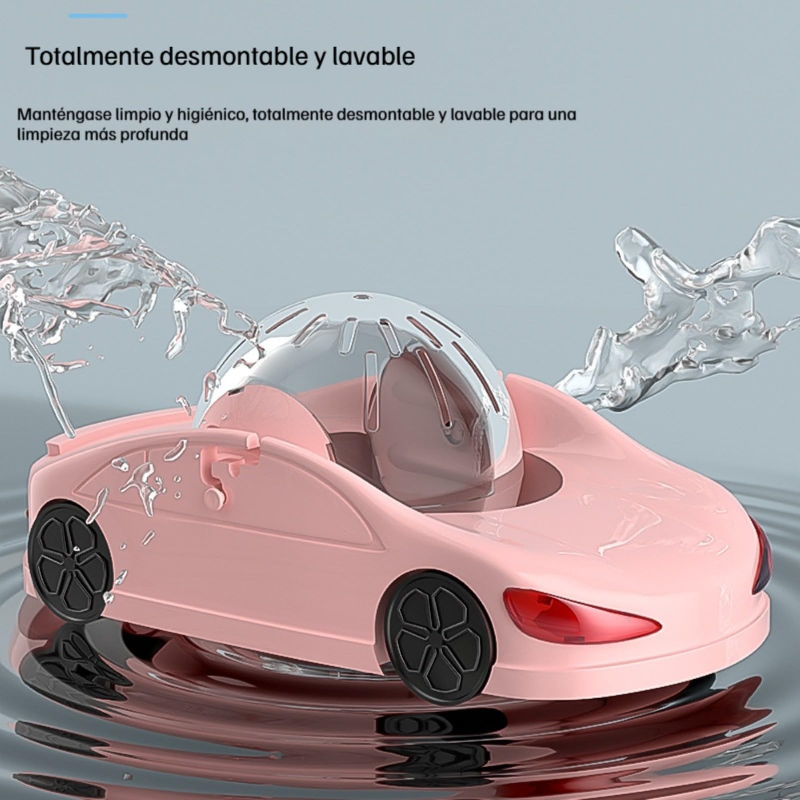 Coche Deportivo de Bola Rodante para Hámsteres, Pequeña Juguetería para Mascotas, Coche de Ejercicio con Rueda, Juguete de Superdeportivo para Hámsteres, Bola Rodante Interactiva de Fitness para — view 4