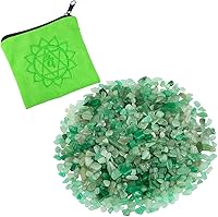 Vista 7 de Rockcloud Piedras trituradas pequeñas de 0.5 libras con bolsa de chakras, cristal de reiki curativo, decoración del hogar, amatista