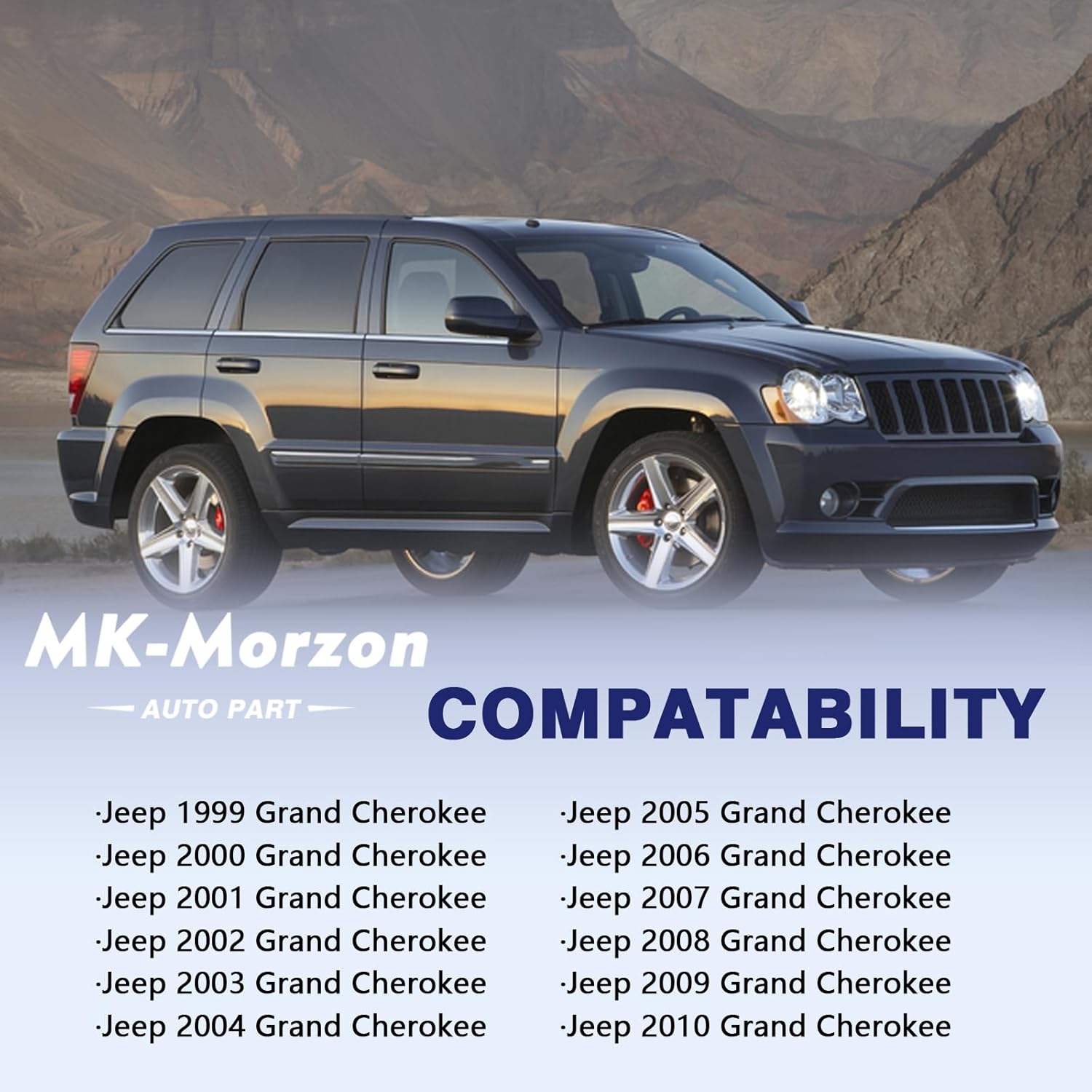 Cabin Air Filter and Housing Kit Compatible with J-eep 1999-2010 Grand Cherokee Cabin Filter Kit Replaces# 82208300 82208300K